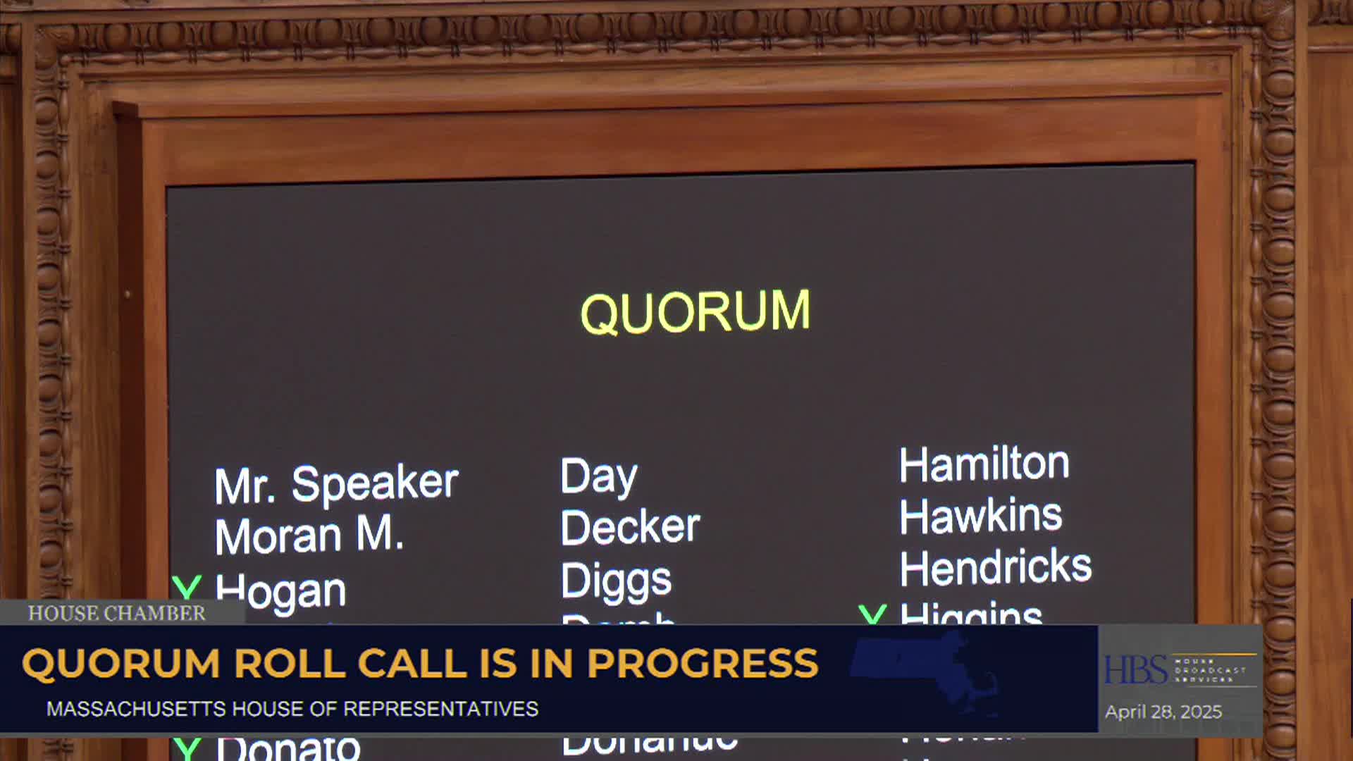 Thumbnail image for MA House of Representatives FY 2026 Budget Day #1 - April 28, 2025