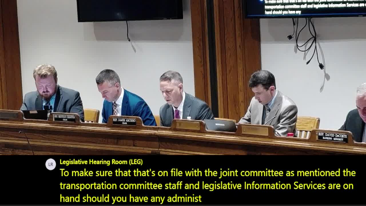 Thumbnail image for MA Joint Committee on Transportation - 5/13/25
