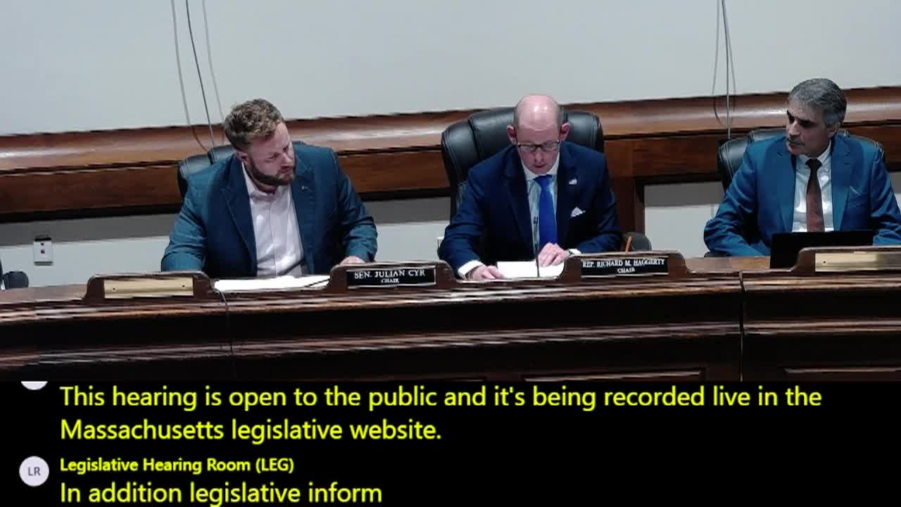 Thumbnail image for MA Joint Committee on Housing - 5/15/25