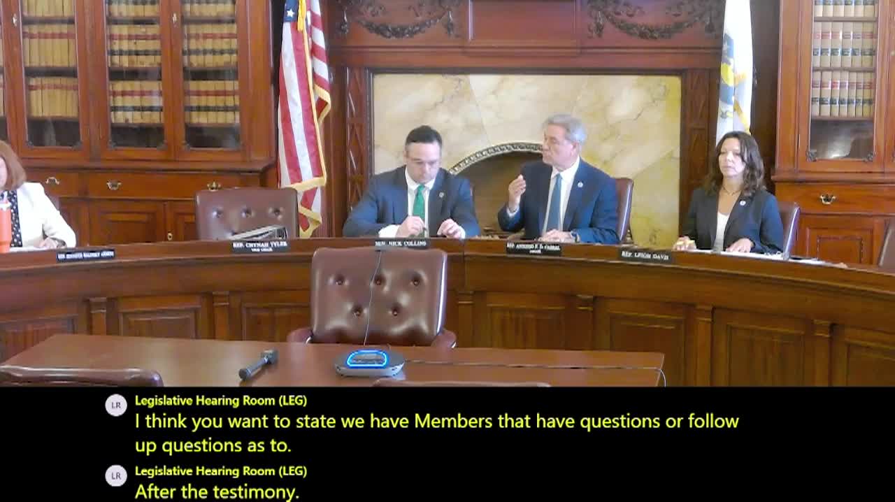 Thumbnail image for MA Joint Committee on State Administration and Regulatory Oversight - 5/15/25
