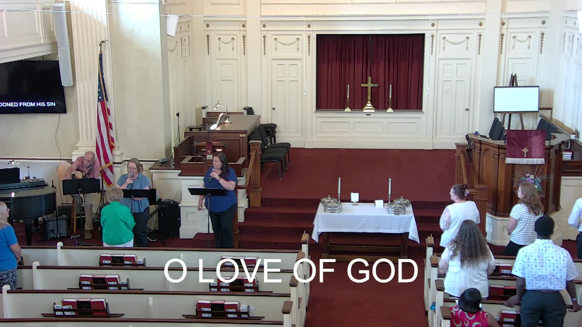 First Baptist Church Service
