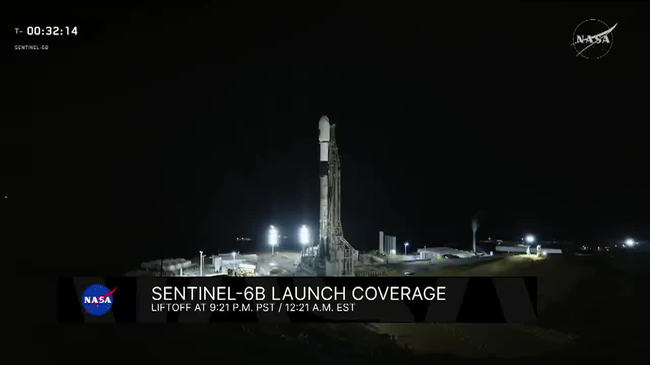 NASA TV: Sentinel-6B Launch