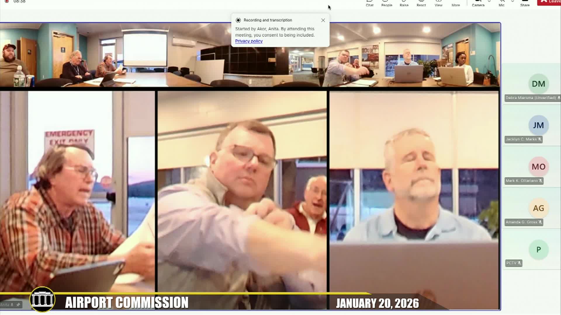 Thumbnail image for Pittsfield Airport Commission - January 20, 2026