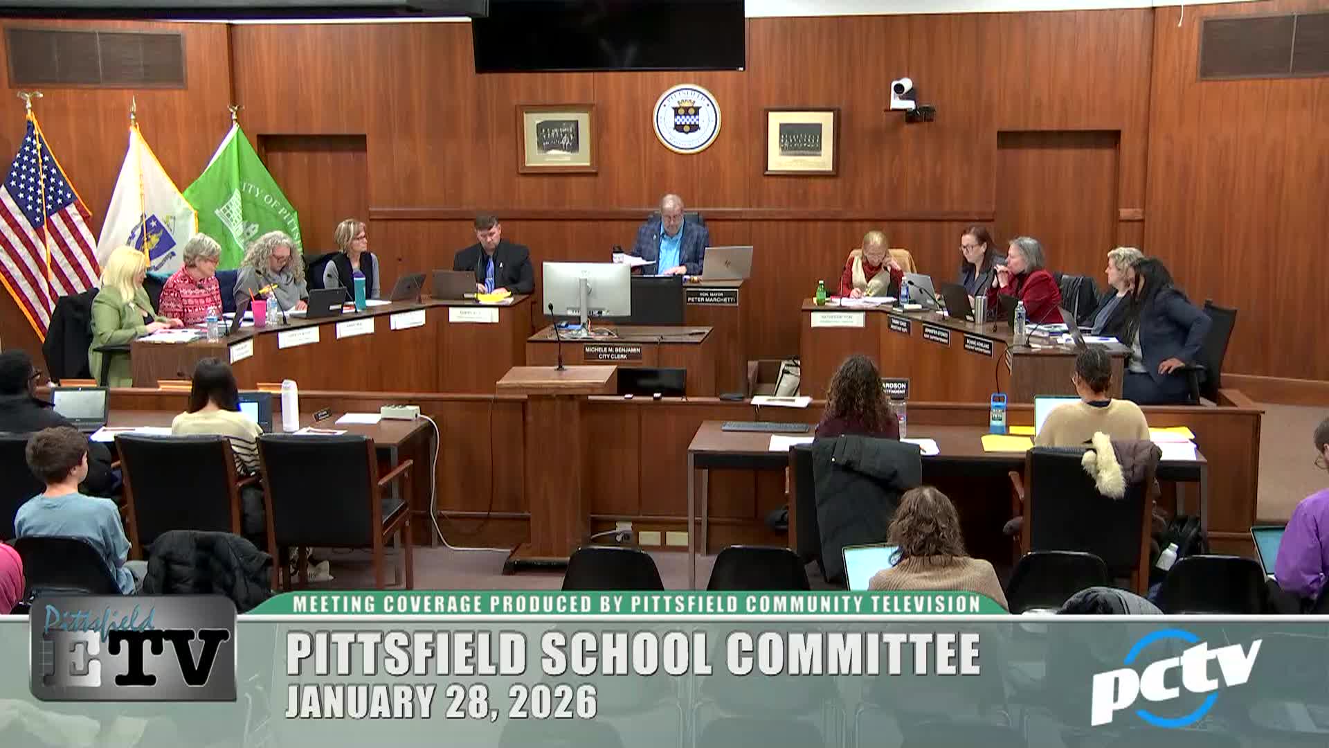 Thumbnail image for Pittsfield School Committee Meeting - January 28, 2026