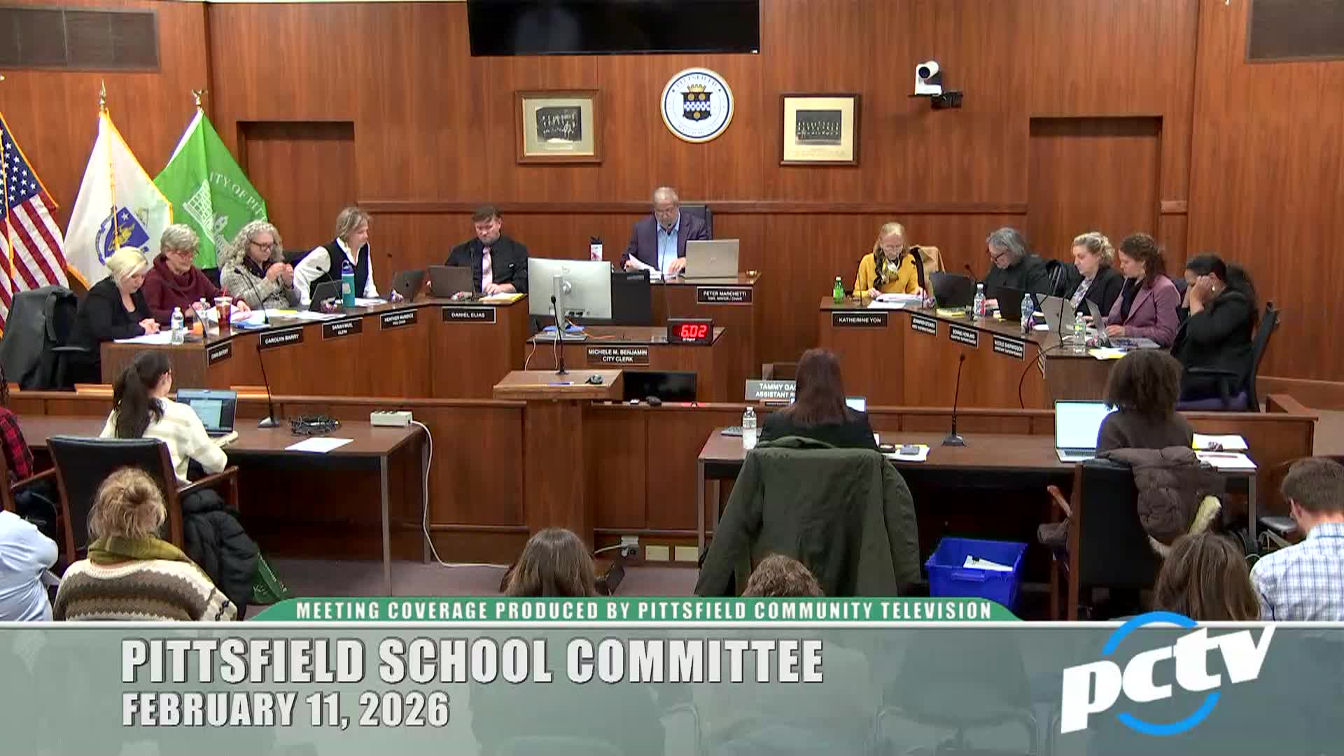 Thumbnail image for Pittsfield School Committee Meeting - February 11, 2026