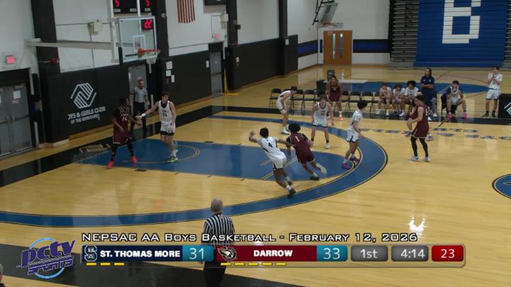 Thumbnail image for NEPSAC AA Boys Basketball - St. Thomas More vs. Darrow School - 2/12/26