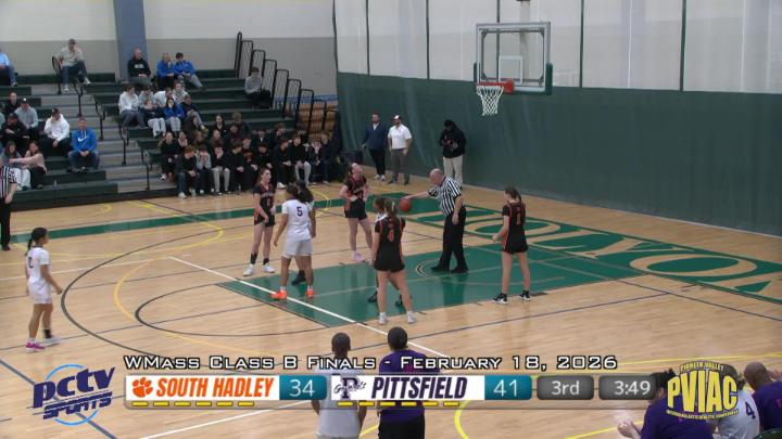 Thumbnail image for High School Girls Basketball WMass Class B Finals: (3) South Hadley vs. (1) PHS - 2/18/26