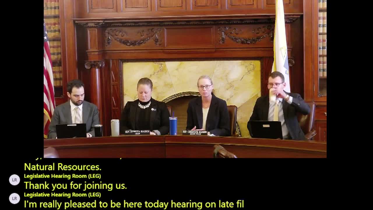 Thumbnail image for MA Joint Committee on Environment and Natural Resources - 3/4/26