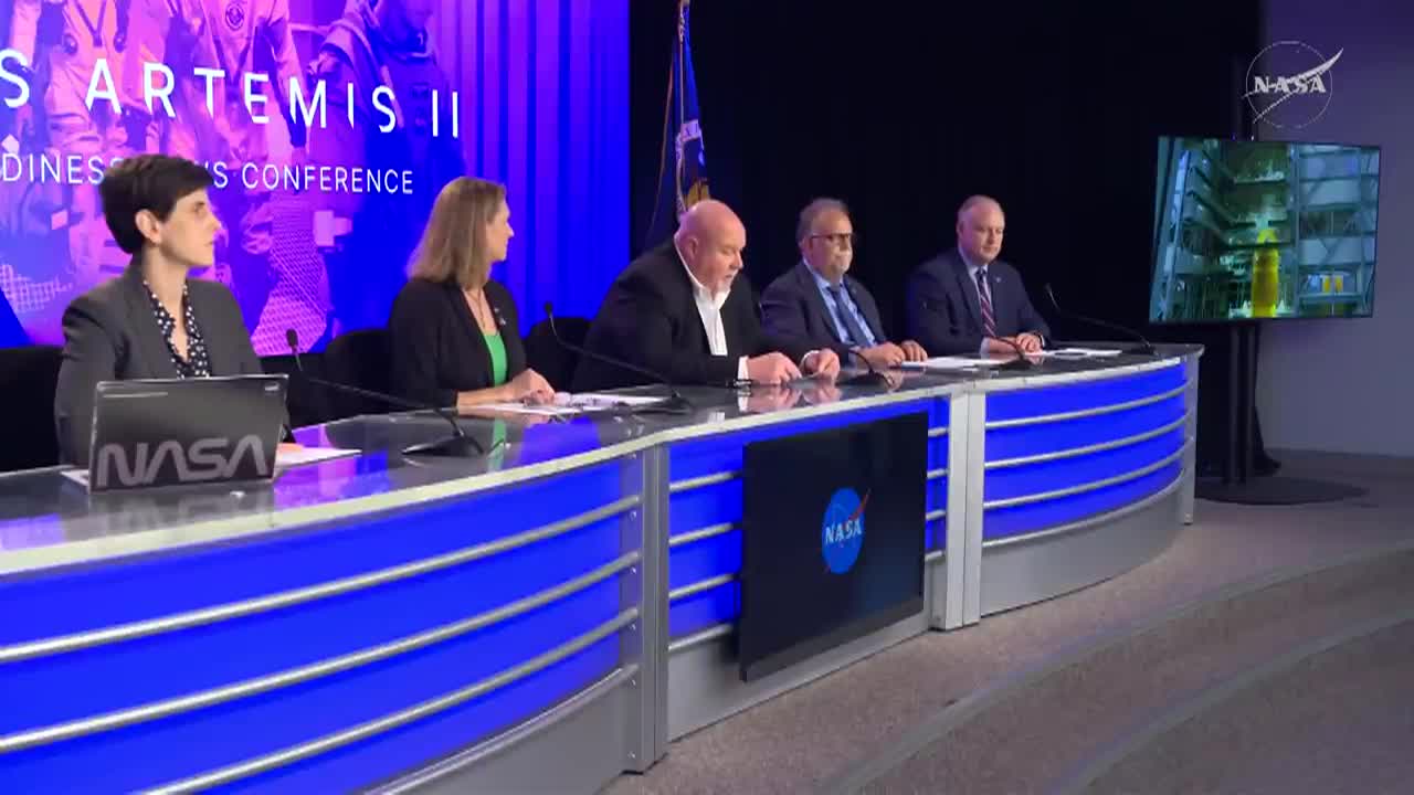 Thumbnail image for NASA's Artemis II Flight Readiness News Conference